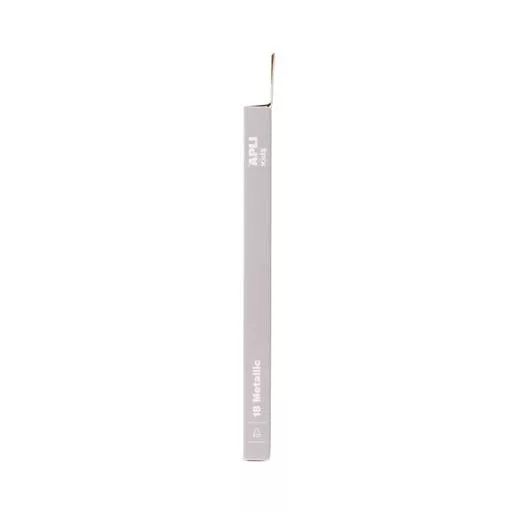 Filctoll készlet, 3,6 mm, kimosható, metálfényű, APLI Kids "Metallic", 18 különböző szín