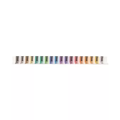 Filctoll készlet, 3,6 mm, kimosható, metálfényű, APLI Kids "Metallic", 18 különböző szín
