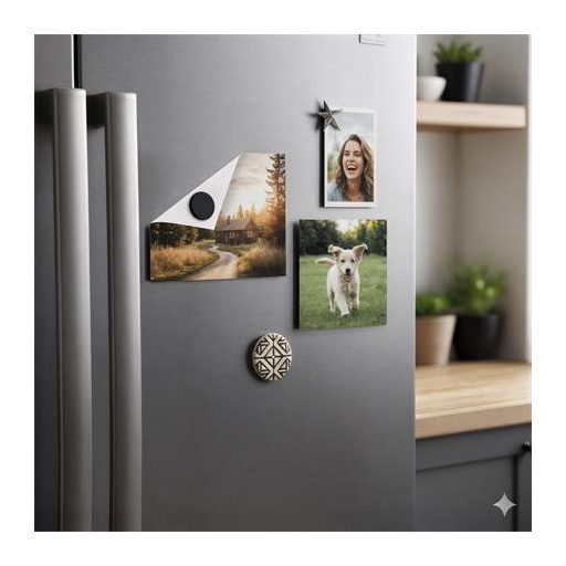 Ragasztókörök, mágneses, 20 db/csomag, kétoldalas, APLI