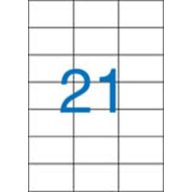   Etikett, univerzális, 70x42,4 mm, VICTORIA PAPER, 2100 etikett/csomag