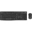 Egér- és billentyűzet készlet, vezeték nélküli, USB, LOGITECH, "MK295", grafitszürke