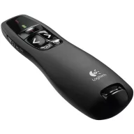   Prezentációs távirányító, lézermutatóval, vezeték nélküli, LOGITECH "R400"