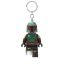 Kulcstartó, LED világítással, LEGO "Star Wars Boba Fett"