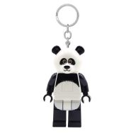 Kulcstartó, LED világítással, LEGO "Panda Guy"