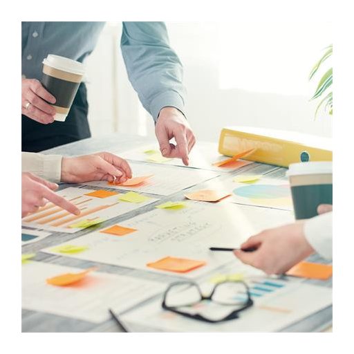 Öntapadó jegyzettömb, 75x75 mm, 400 lap, APLI "Funny", neon