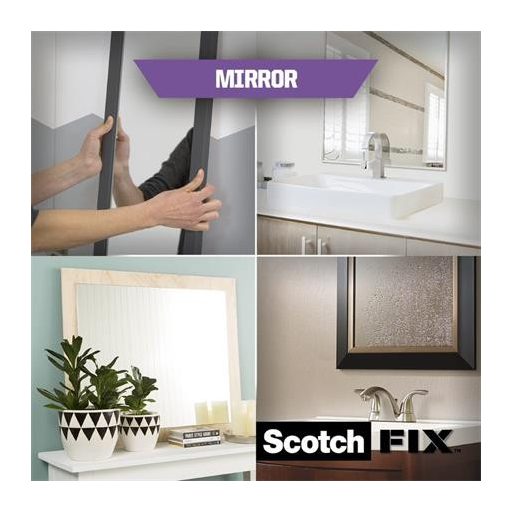 Tükörragasztó szalag, kétoldalas, 19 mm x 5 m, 3M SCOTCH "Mirror"