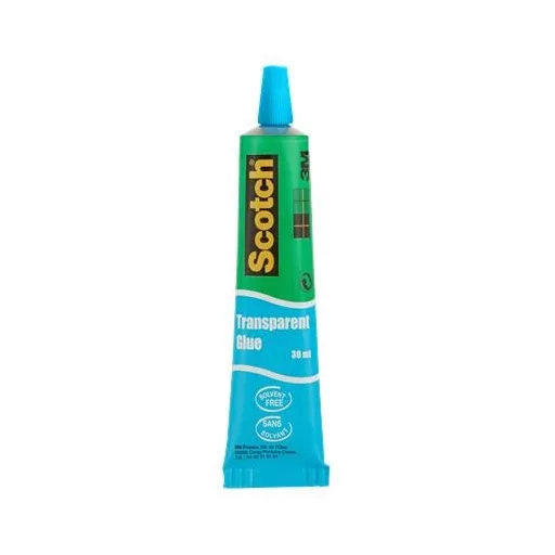 Ragasztógél, háztartási, átlátszó, 30 ml, 3M SCOTCH