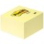 Öntapadó jegyzettömb, 76x76 mm, 450 lap, 3M POSTIT, sárga