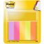 Jelölőcímke, papír, 5x50 lap, 15x50 mm, 3M POSTIT, "Energetic", vegyes színek