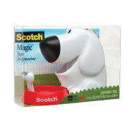   Ragasztószalag-adagoló, asztali, feltöltött, 3M SCOTCH "C31", kutya