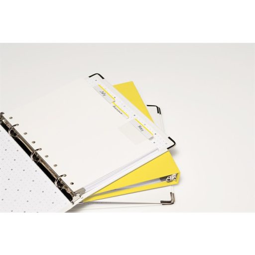 Jelölőcímke, műanyag, megerősített, döntött, 4x6 lap, 50,8x38,1 mm, 3M POSTIT, vegyes színek