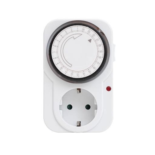 Időzítő óra, napi kapcsolóval, mechanikus, HOME