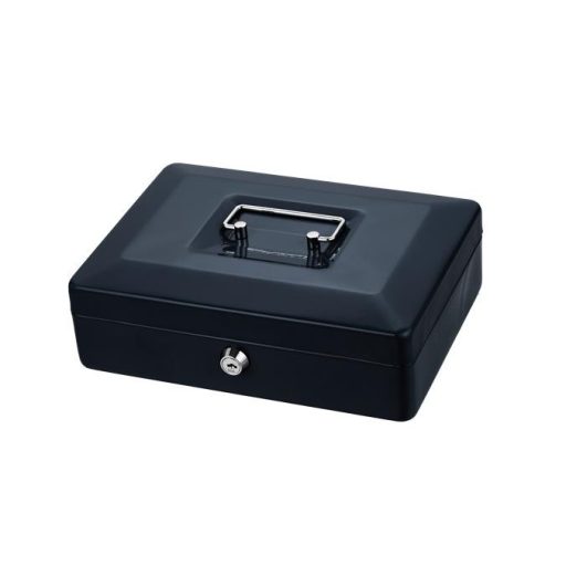 Pénzkazetta, 250x180X90 mm, VICTORIA FACILITY, fekete