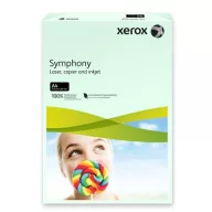   Másolópapír, színes, A4, 160 g, XEROX "Symphony", világoszöld (pasztell)