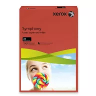   Másolópapír, színes, A4, 80 g, XEROX "Symphony", sötétpiros (intenzív)