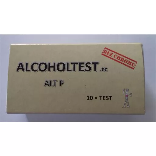 Kémiai alkohol-teszter, befújós, egyszer használható