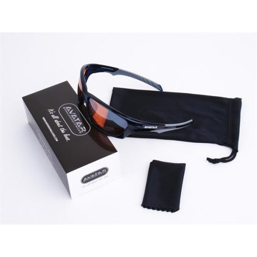 Napszemüveg HD lencsével, AVATAR "Ascension", fekete