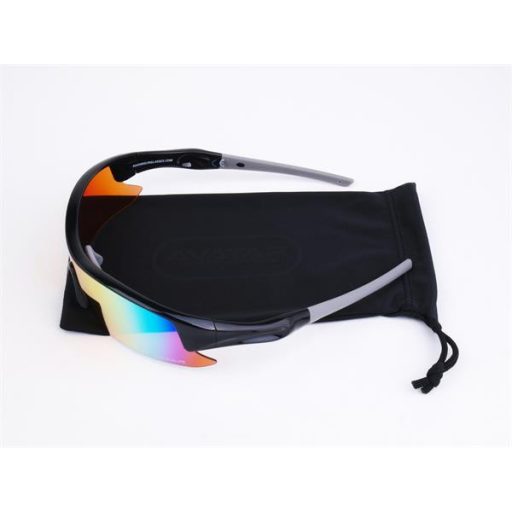 Napszemüveg HD lencsével, AVATAR "Shield", fekete