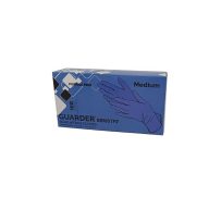   Védőkesztyű, egyszer használatos, nitril, XL méret, 100 db, púder nélküli, kék