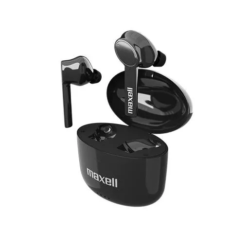 Fülhallgató, vezeték nélküli, Bluetooth 5.0, mikrofonnal, MAXELL "Bass 13", fekete