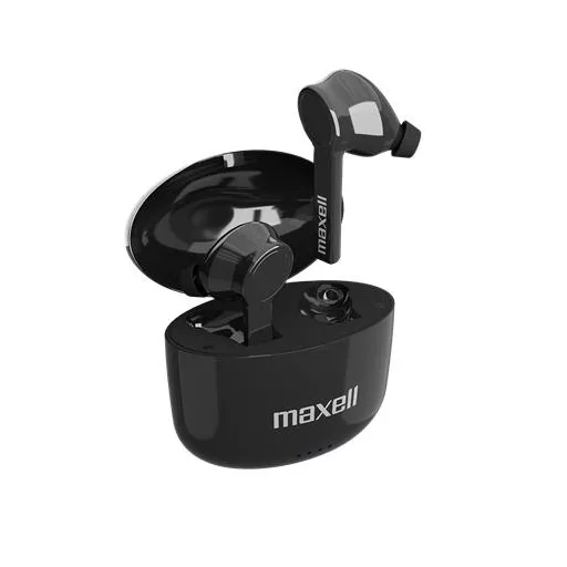 Fülhallgató, vezeték nélküli, Bluetooth 5.0, mikrofonnal, MAXELL "Bass 13", fekete