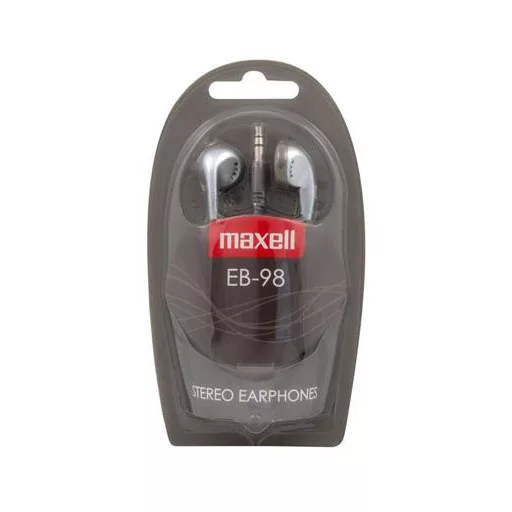 Fülhallgató, MAXELL "Ear Buds 98", ezüst