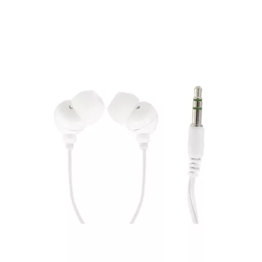 Fülhallgató, MAXELL "Plugz", fehér