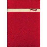   Naptár, tervező, B5, heti, DAYLINER, "The Boss", bordó