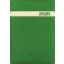 Naptár, tervező, A5, napi, DAYLINER, "The Boss", zöld