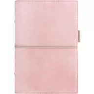   Kalendárium, gyűrűs, betétlapokkal, A5 méret, FILOFAX, "Domino" Soft", pasztell rózsaszín