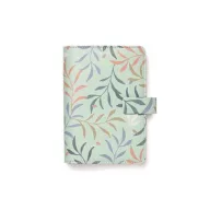   Kalendárium, gyűrűs, betétlapokkal, personal méret, FILOFAX "Botanical", menta