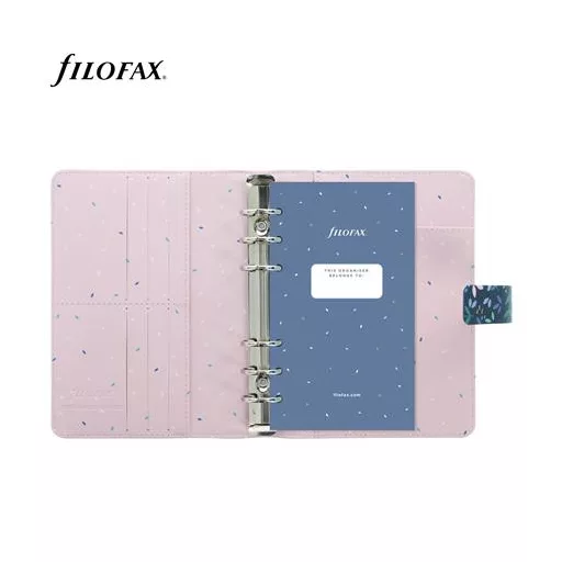 Kalendárium, gyűrűs, betétlapokkal, personal méret, FILOFAX "Garden Dusk"