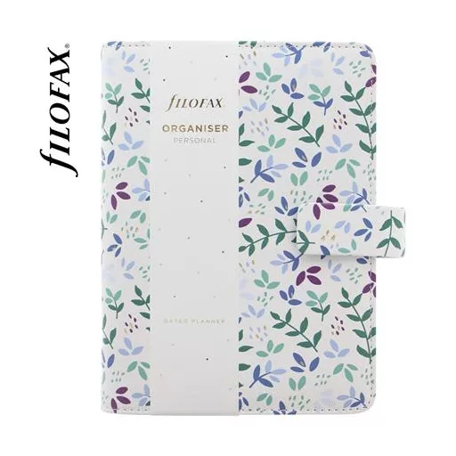 Kalendárium, gyűrűs, betétlapokkal, personal méret, FILOFAX "Garden Sunrise"