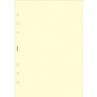   Kalendárium betét, jegyzetlap, personal méret, sima, FILOFAX, krémszín