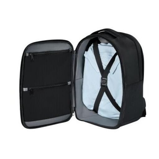 Notebook hátizsák, 14,1", ülés alá helyezhető, SAMSONITE "Guardit 3.0", fekete