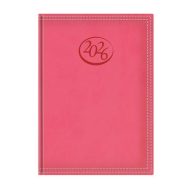   Naptár, tervező, A5, napi, TOPTIMER, "Ace", korallpiros