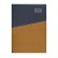 Naptár, tervező, A5, napi, TOPTIMER "Duplex", kék-mustár