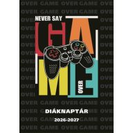   Diáknaptár, 2026/2027 tanév, B6, heti, TOPTIMER "Gamer"