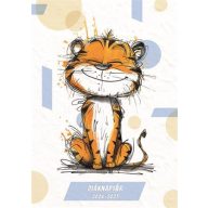   Diáknaptár, 2026/2027 tanév, B6, heti, TOPTIMER, "Tigris"