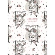   Diáknaptár, 2026/2027 tanév, B6, heti, TOPTIMER "Hintázó kislány"