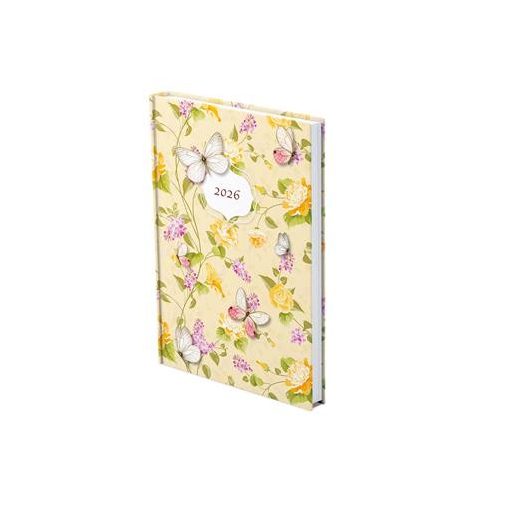 Naptár, tervező, A5, heti, TOPTIMER "Joy", pillangó