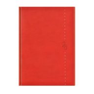   Naptár, tervező, B5, heti, TOPTIMER "Linea", piros