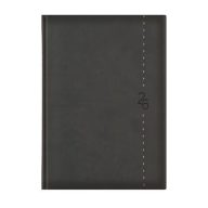   Naptár, tervező, B5, heti, TOPTIMER "Linea", sötétszürke