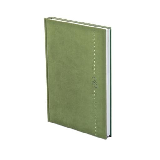 Naptár, tervező, B5, heti, TOPTIMER "Linea", zöld