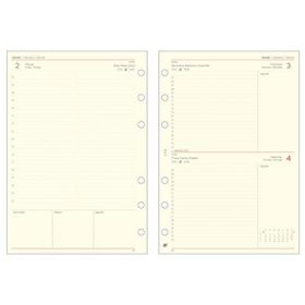   Kalendárium betét, tervező, napi, "L", SATURNUS, chamois 2026