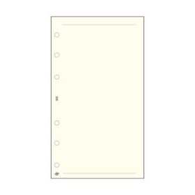   Kalendárium betét, jegyzetlap, "L", sima, SATURNUS, chamois