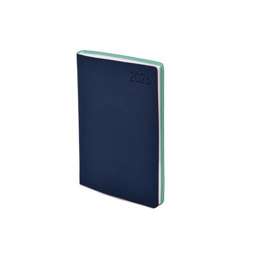 Naptár, tervező, B6, heti, TOPTIMER "Madeira", kék-türkiz