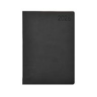   Naptár, tervező, A5, napi, TOPTIMER "Madeira", fekete-bordó