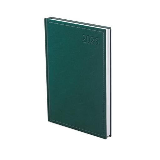 Naptár, tervező, A4, heti, TOPTIMER "Traditional", zöld