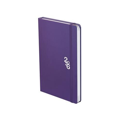 Naptár, tervező, A5, heti, TOPTIMER "Rainbow", lila